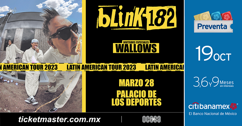 blink-182 en México. | MeloMagazine