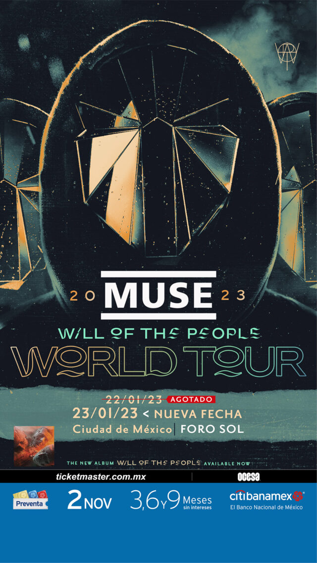 Muse en México, segunda fecha de Will Of The People Tour. | MeloMagazine
