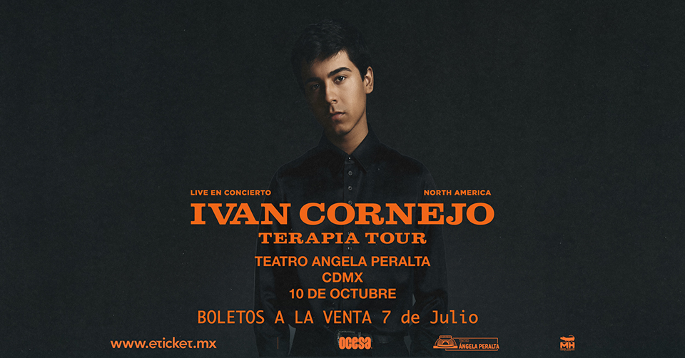 Iván Cornejo en CDMX. MeloMagazine